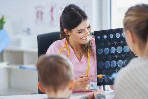 foto ilustrativa de consulta de neuropediatria infantil